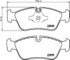 COBREQ N-1724 Brake Pad Set, disc brake